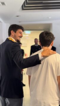Incontro Lorenzo con Polizia 