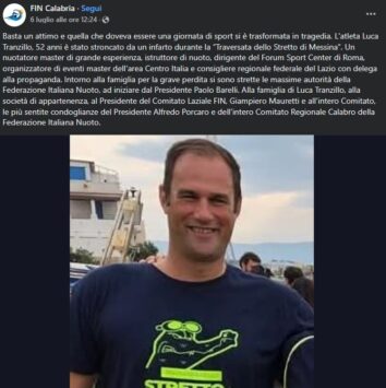 Luca Tranzillo morto
