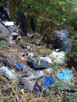 luogo del ritrovamento cadaveri Rocca di Papa