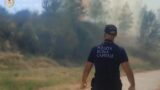 Roma, incendio sulla Portuense: resta intrappolato tra le fiamme, salvato da un agente della polizia locale