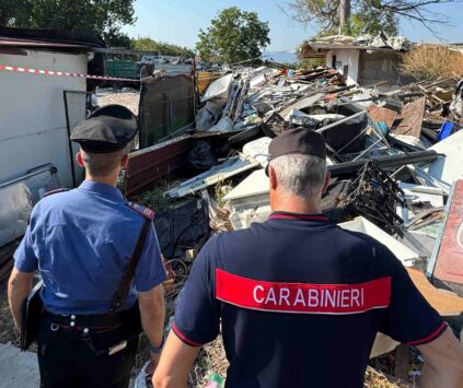 Discarica a Tivoli 