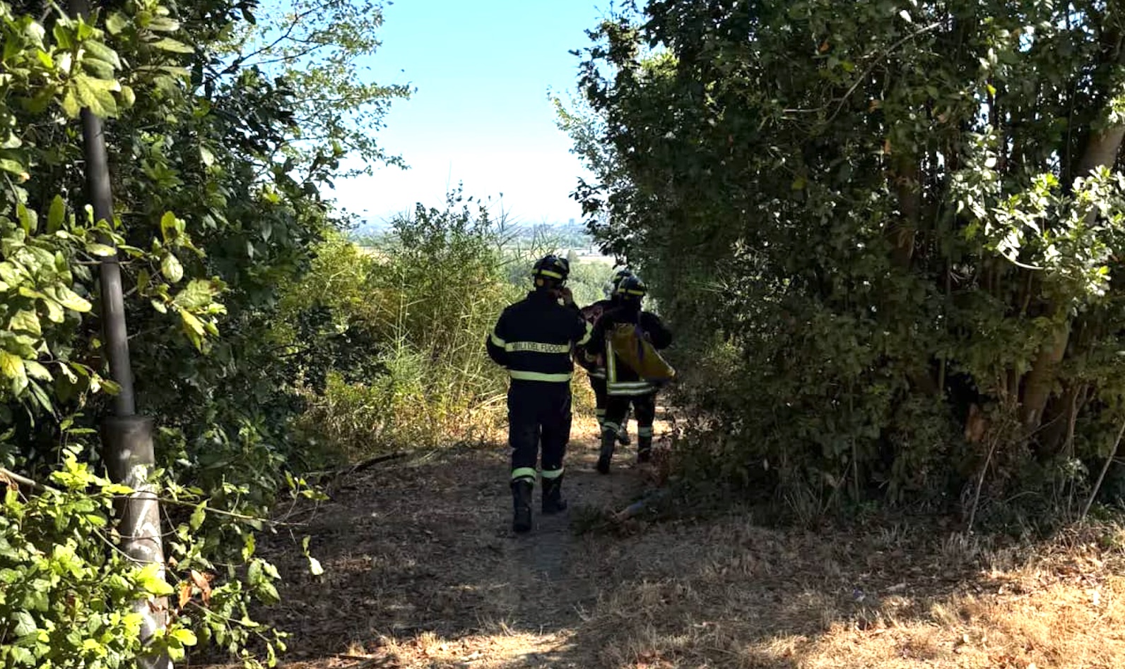 salvataggio vigili del fuoco