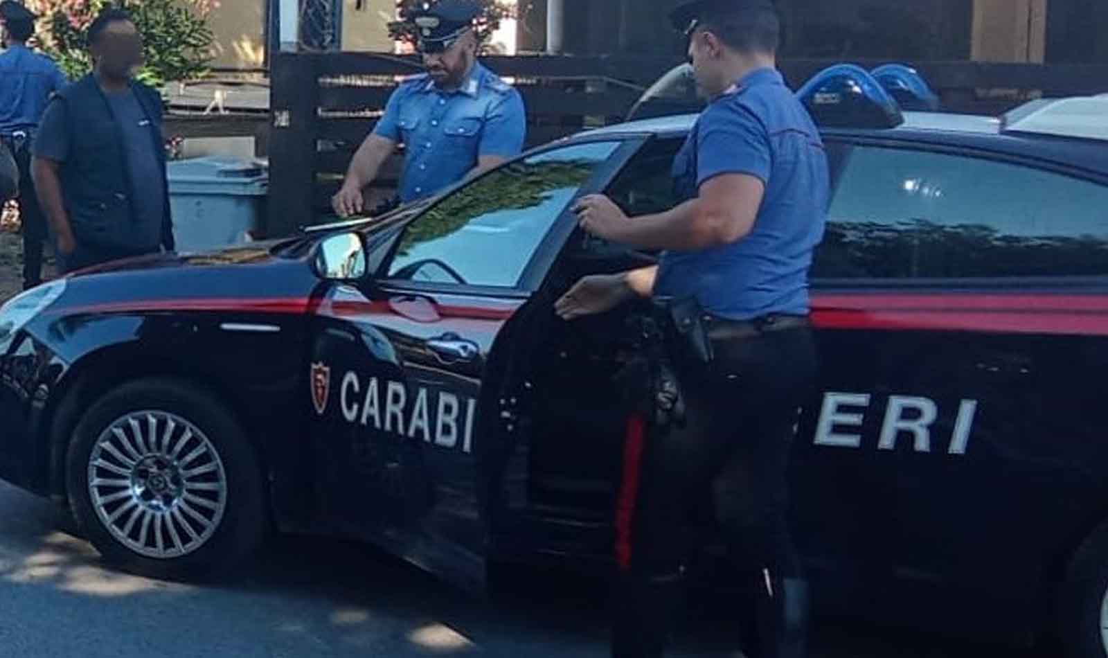 Anzio, Carabinieri in azione
