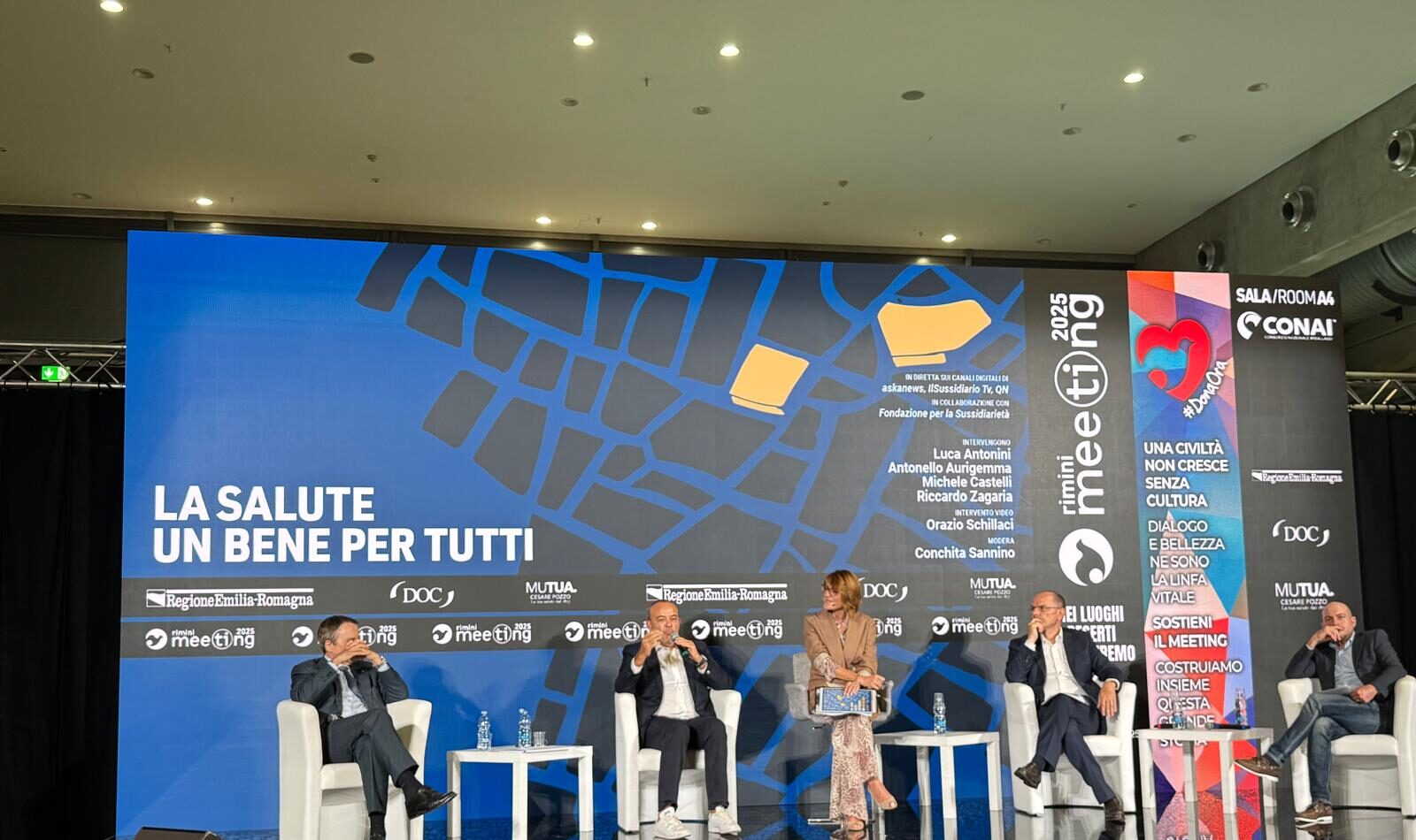 Aurigemma al Meeting di Rimini