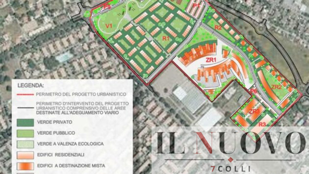 Roma, la lottizzazione conosciuta come 'Piccola Palocco', in zona Axa, il rendering approvato nel 2010 dal Comune di Roma