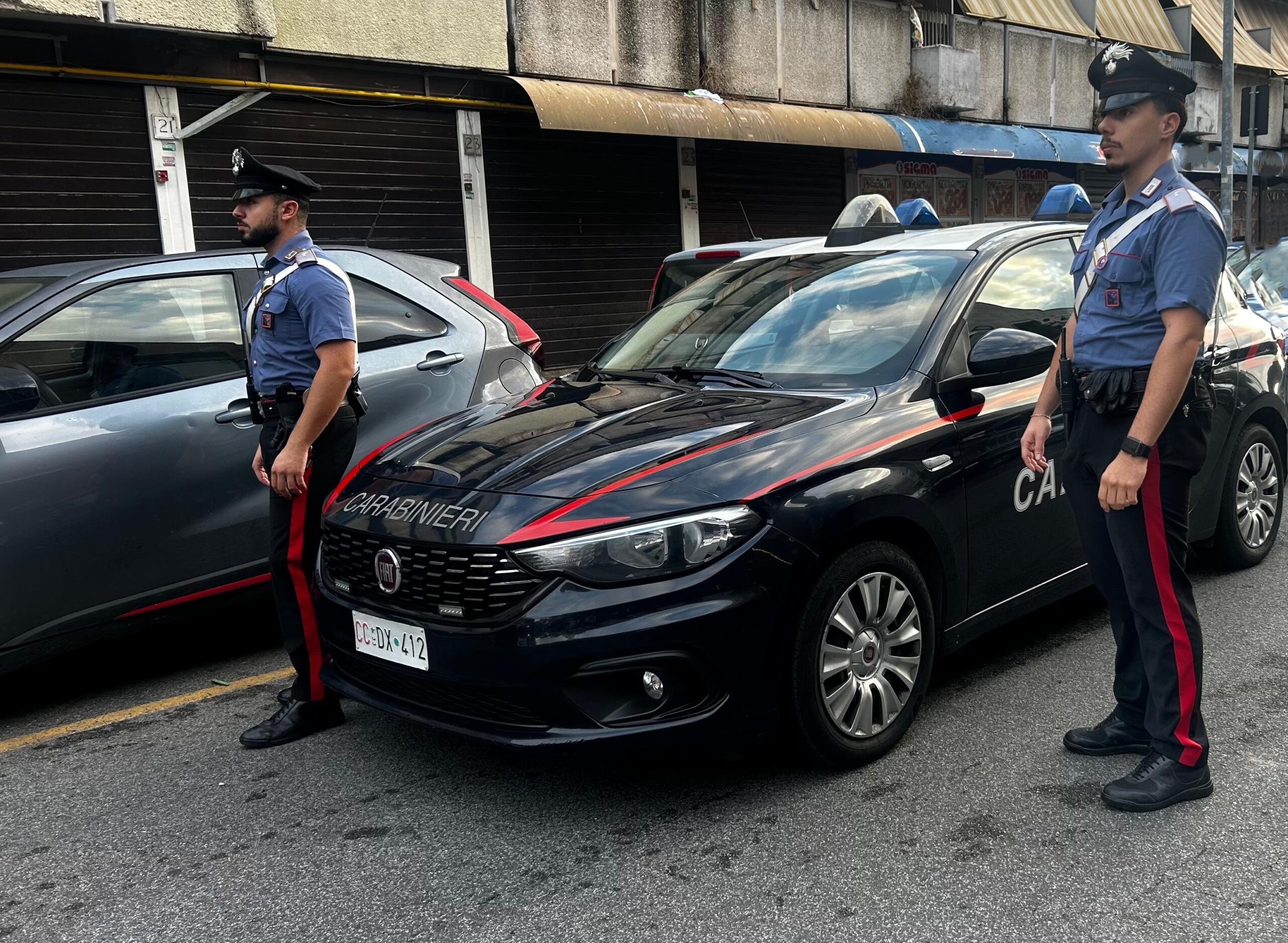 CASILINA - Gli interventi dei Carabinieri