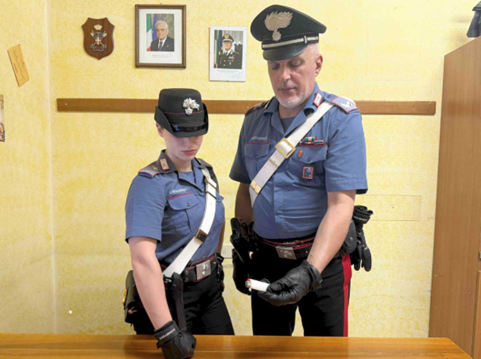 Carabinieri in azione a Capena