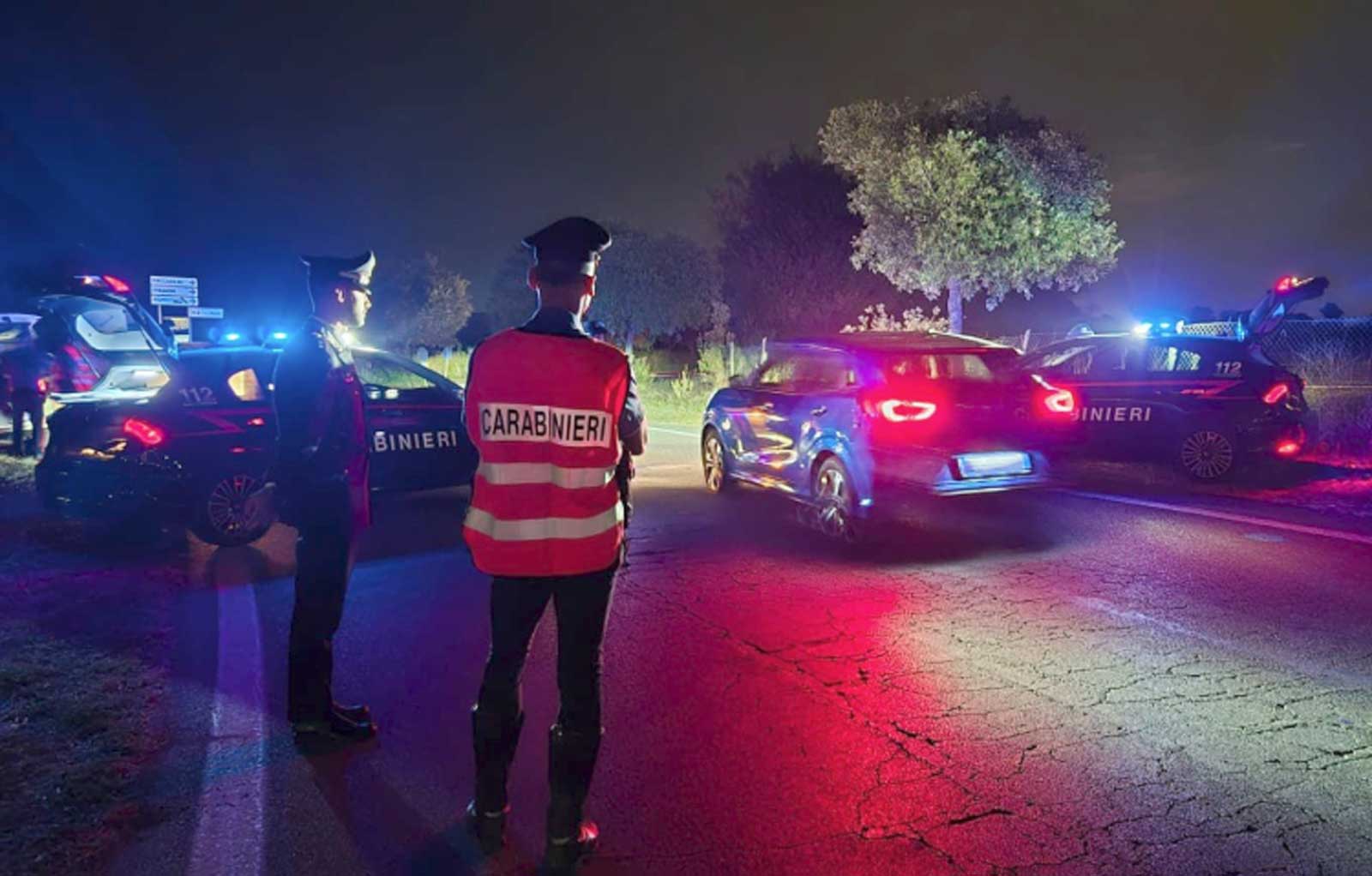 Carabinieri in azione a Passoscuro
