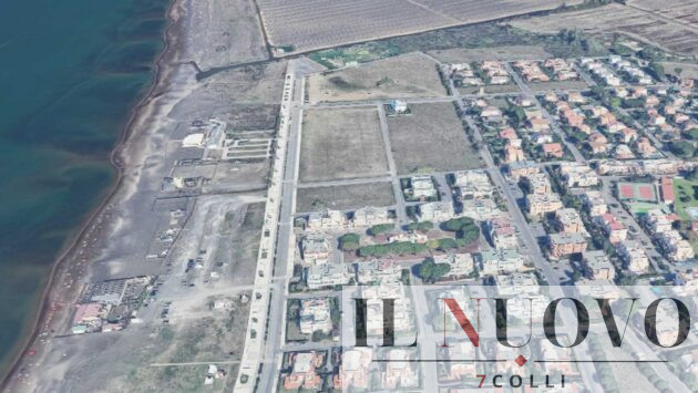Cerveteri, l'area di Campo di Mare, foto Google Maps