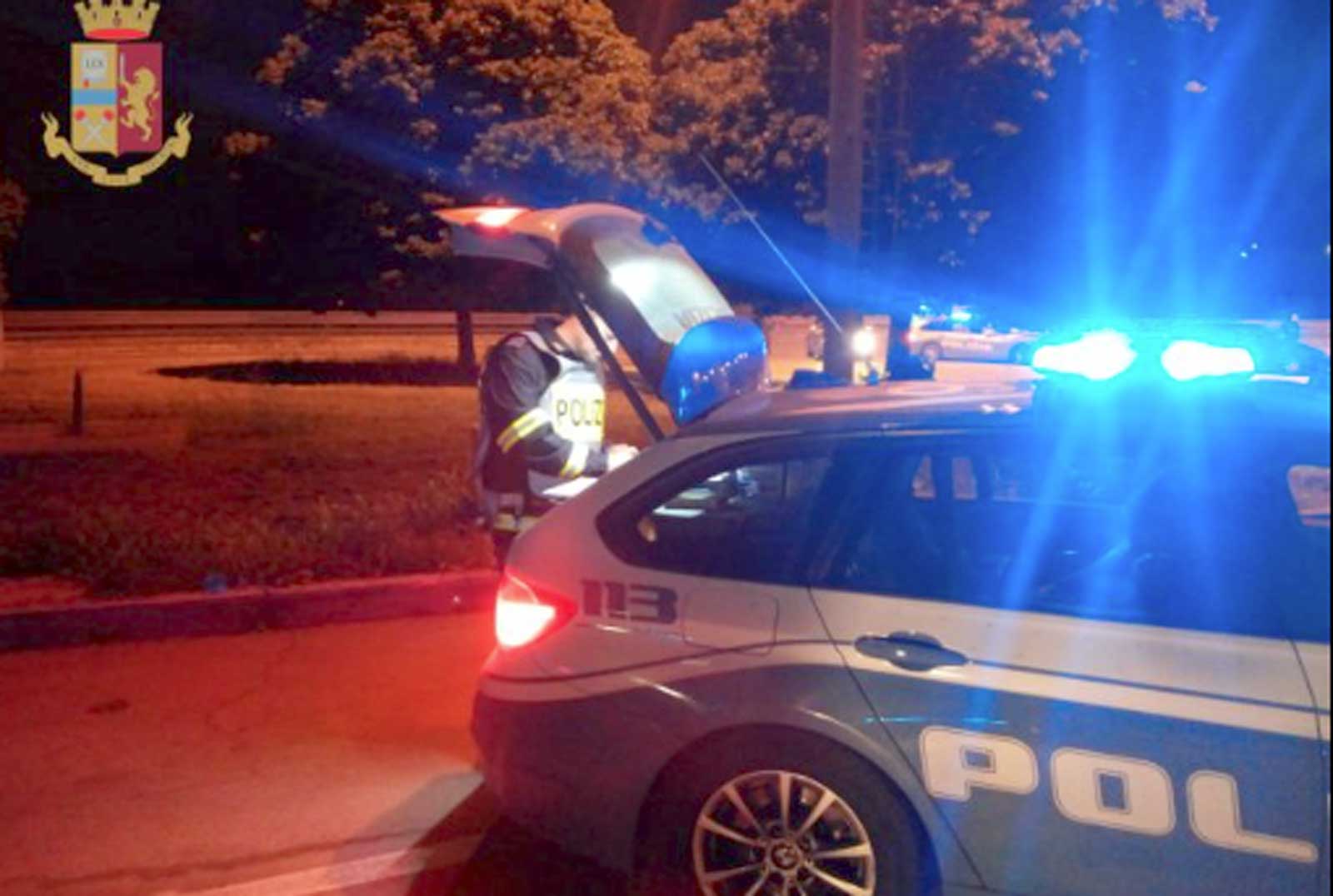 Polizia di Stato al Circeo