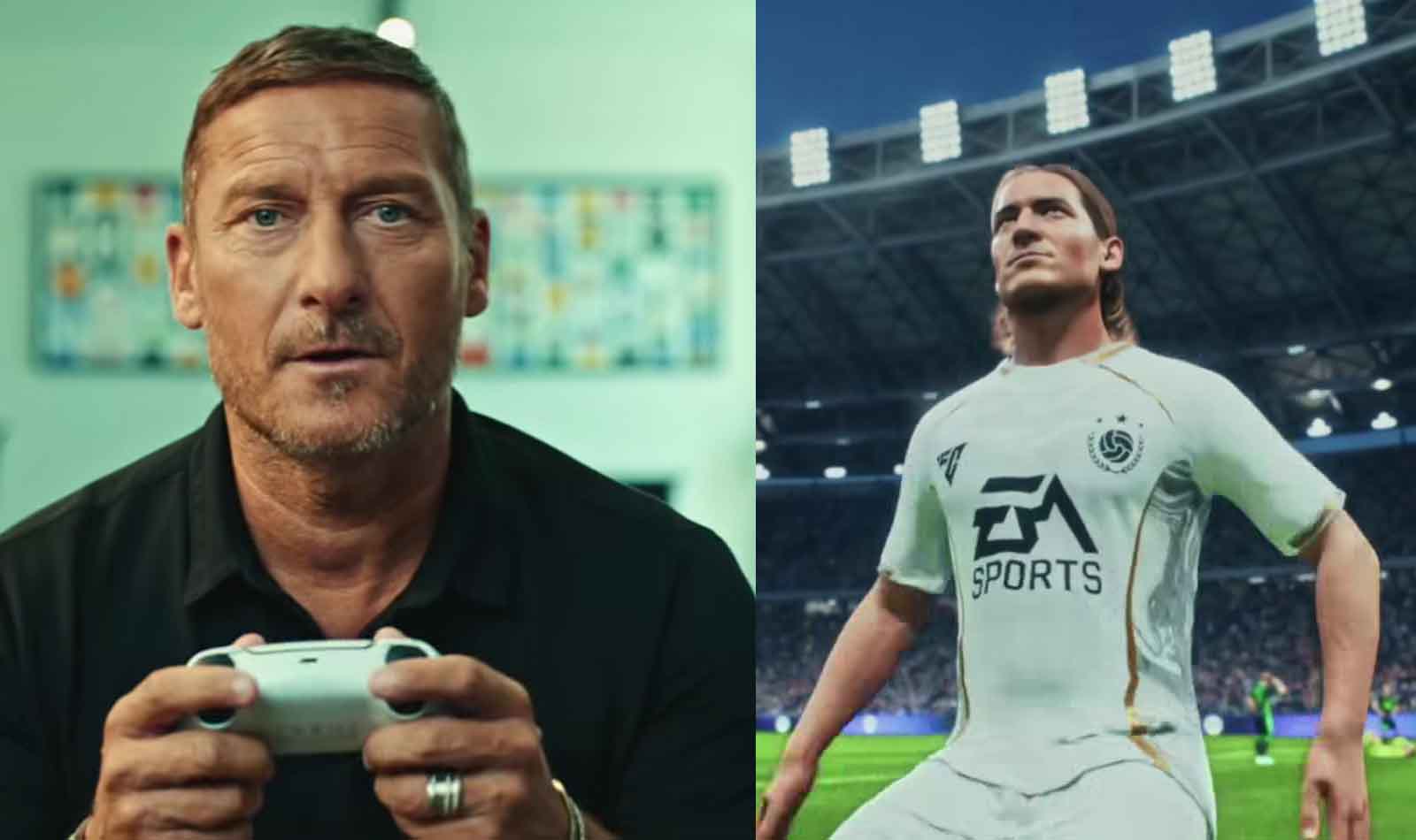 Francesco Totti diventa Icon in EA Sports FC 26