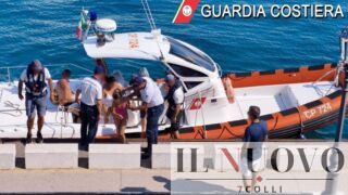 Gaeta, pedalò in difficoltà alle grotte di Tiberio: salvati due adulti e una bambina