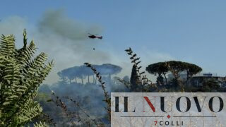 Roma e provincia sotto assedio dei roghi: 3 vasti incendi in corso, 80 evacuati a Mentana (FOTO)