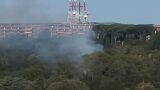 Roma, ancora un incendio boschivo a Monte Mario: elicottero sul posto, chiuso un tratto della Trionfale (FOTO)