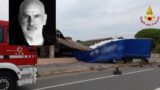 Alessandro Loschiavo sbanda con l’auto e muore sull’Aurelia: il designer romano travolto da un tir