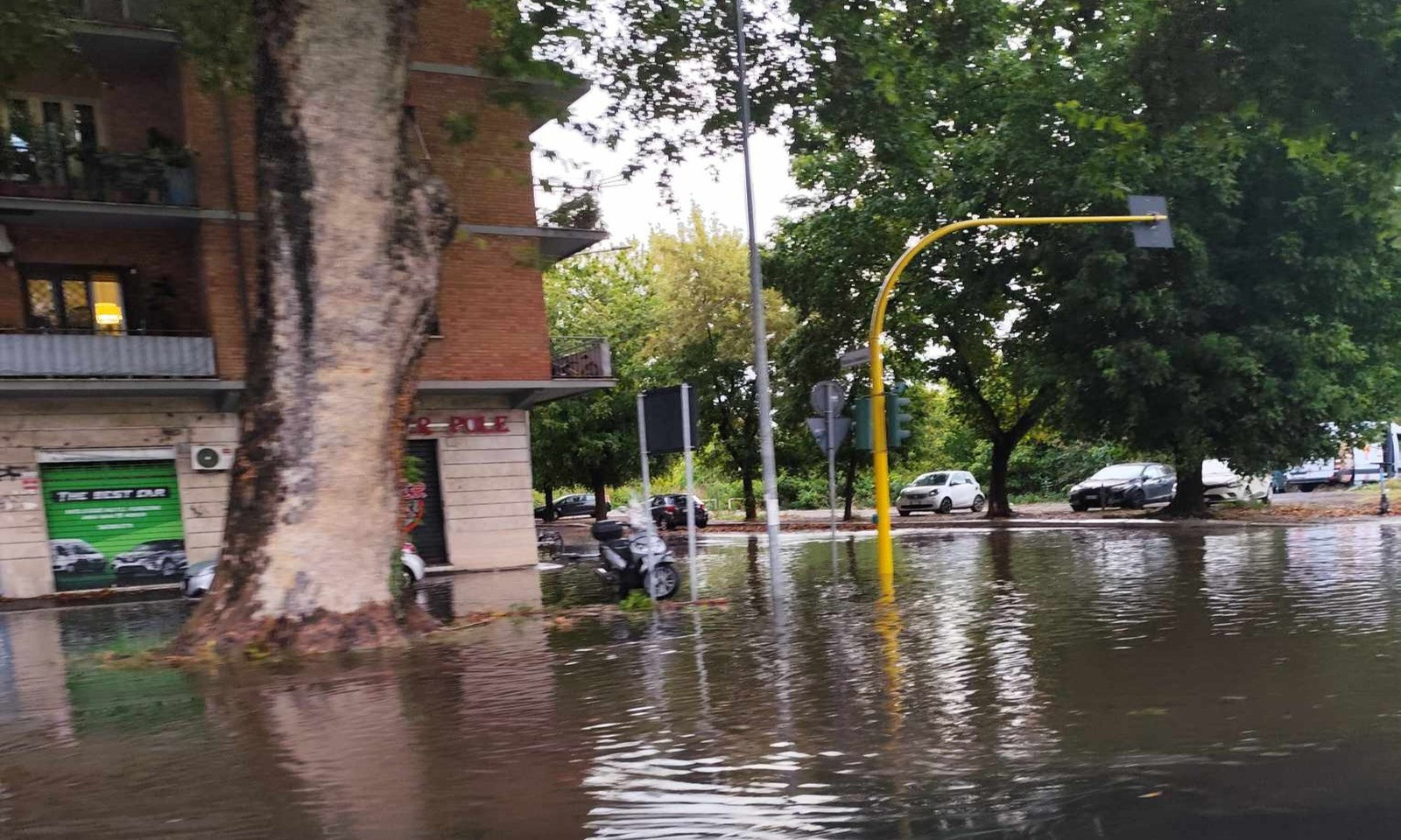 Maltempo a Roma