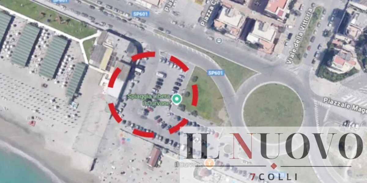 Ostia, l'area su cui avrebbe dovuto essere installata la ruota panoramica