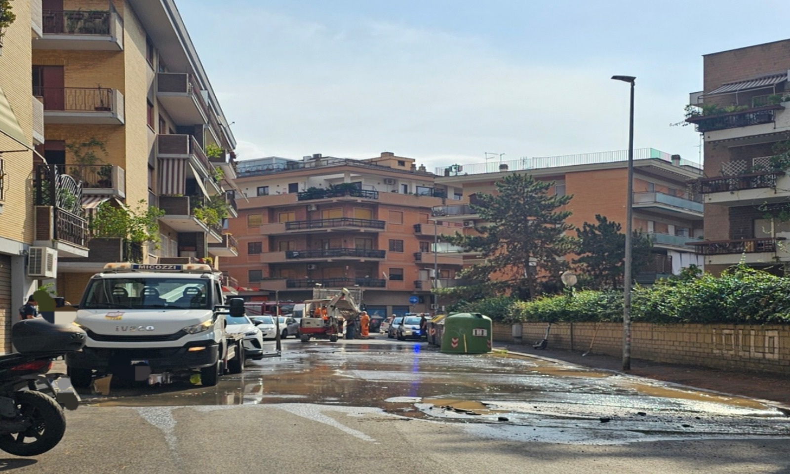 Perdita d'acqua al Nuovo Salario