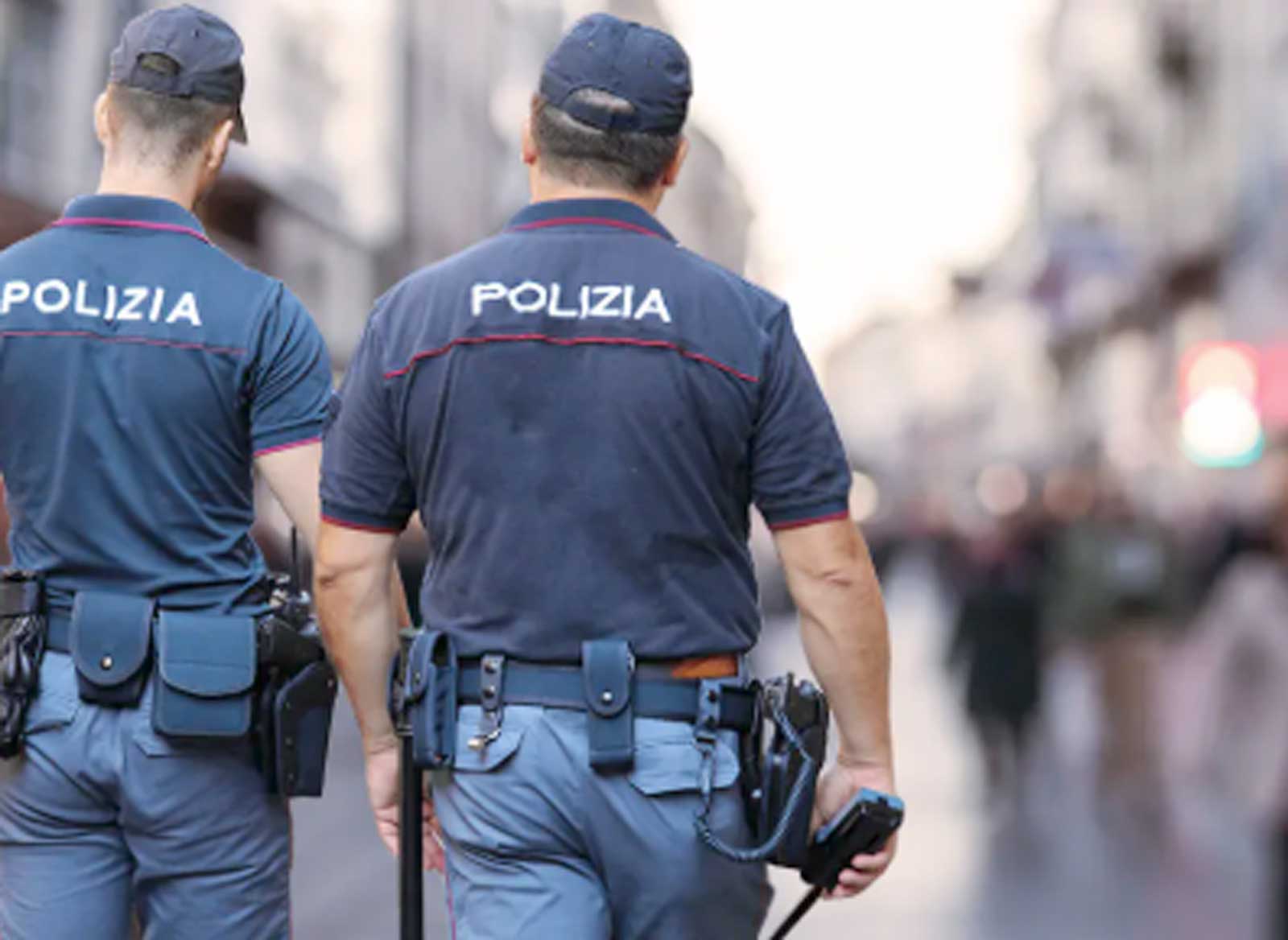 Polizia di Stato in azione a Roma