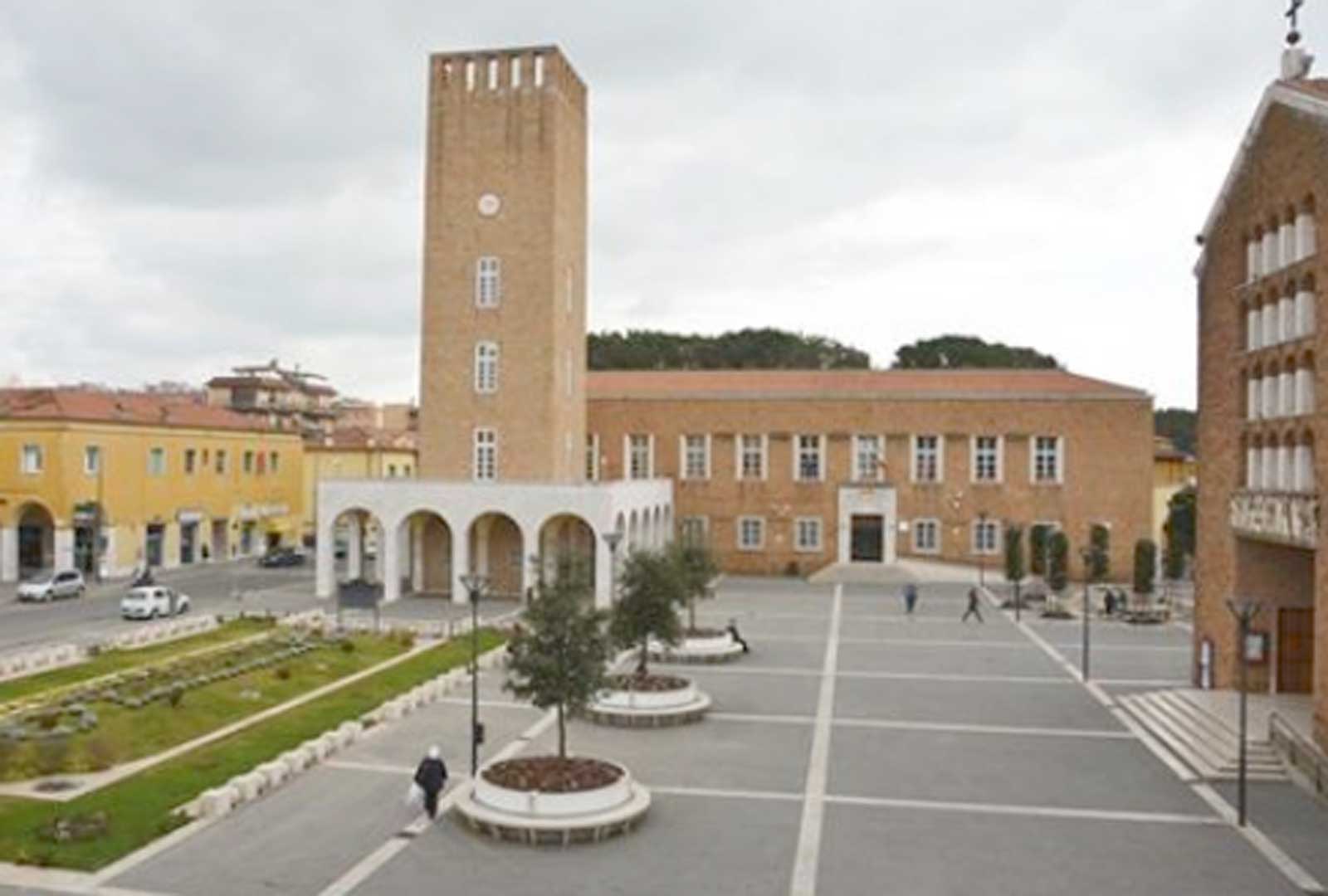 Pomezia, la sede del Comune