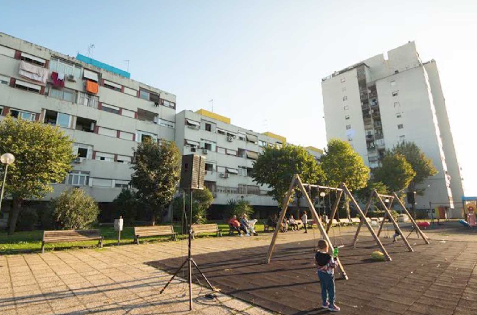 Roma, un cortile Ater che diverrà sede di spettacoli a cielo aperto