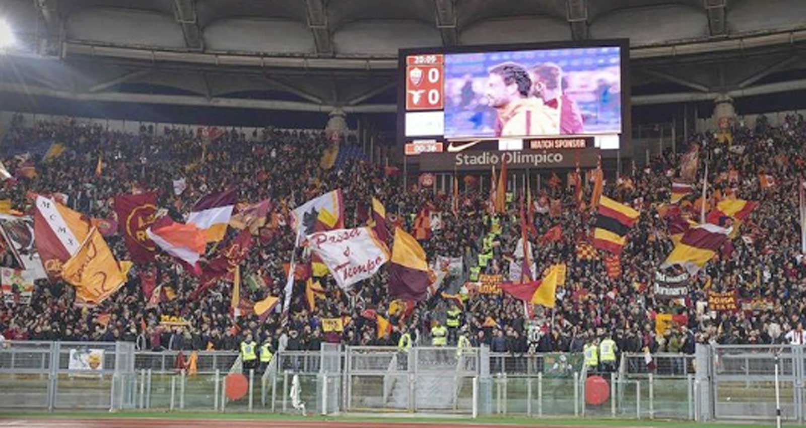 Roma, curva Sud