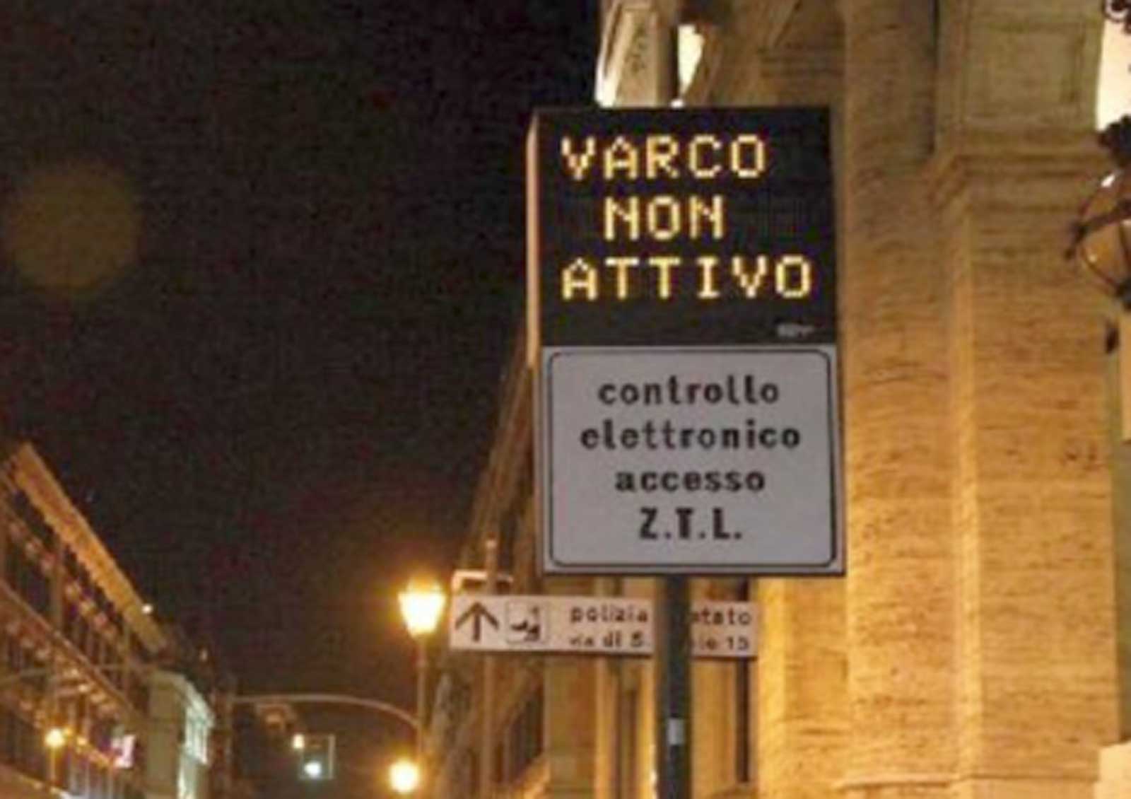 Roma, ZTL notturne