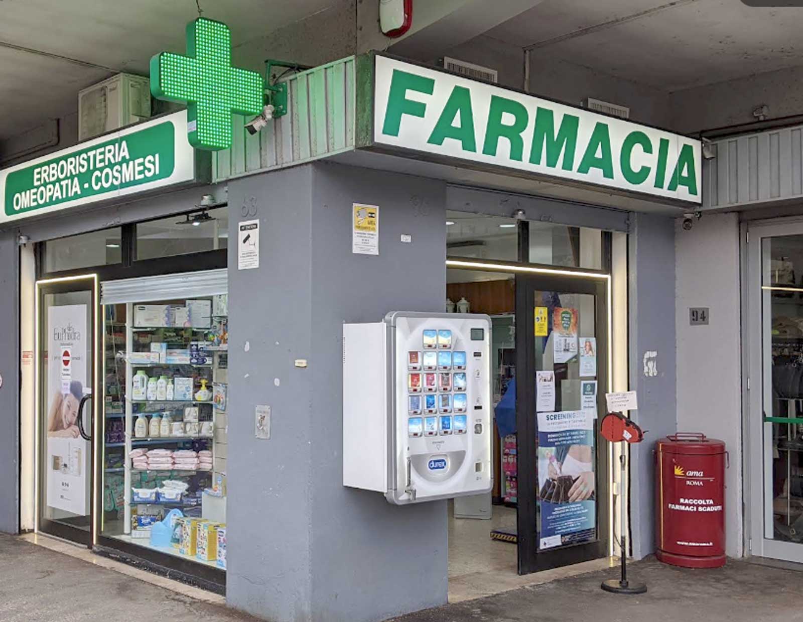 Una farmacia di Roma capitale