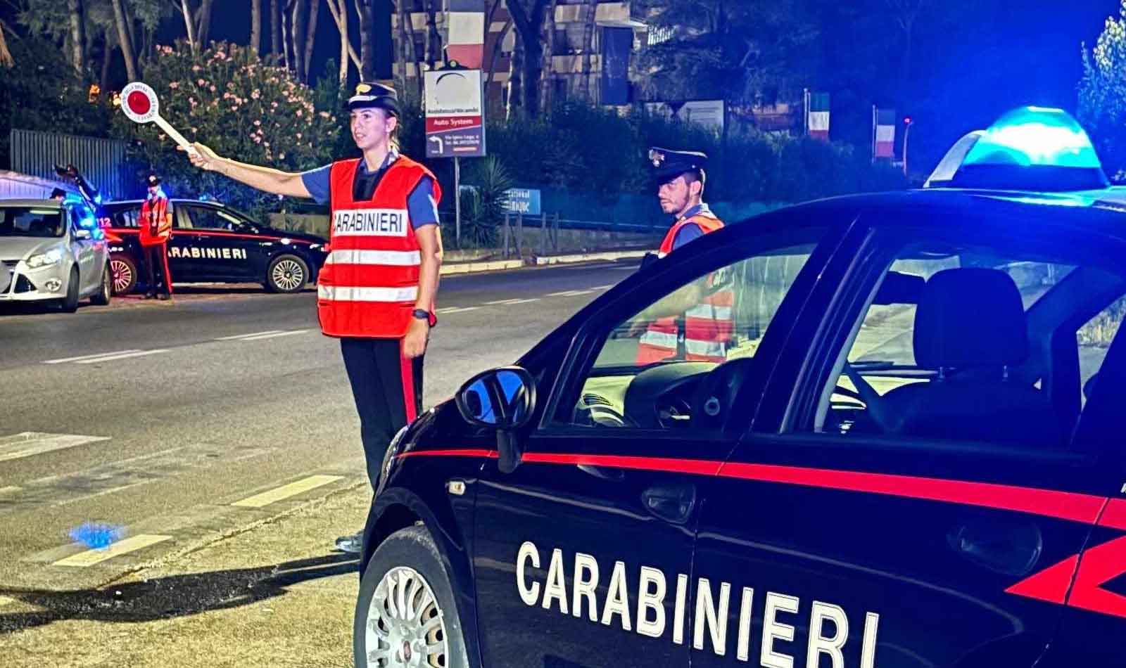 Roma, Carabinieri in azione