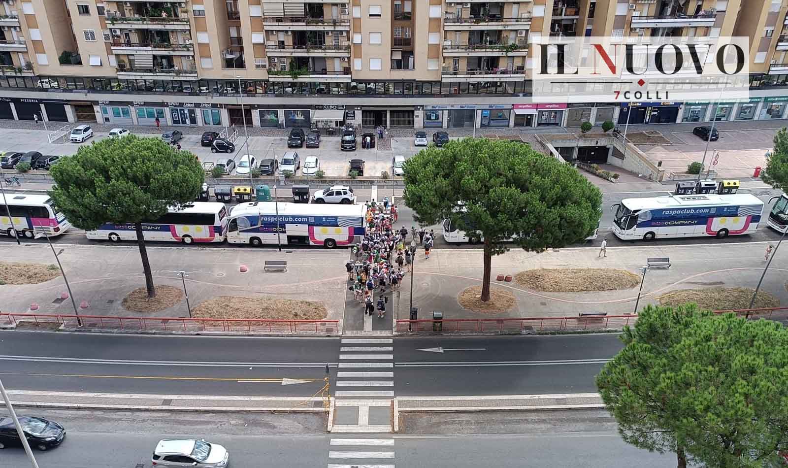 Roma, Giubileo dei Giovani a Cinecittà Est viale Ciamarra