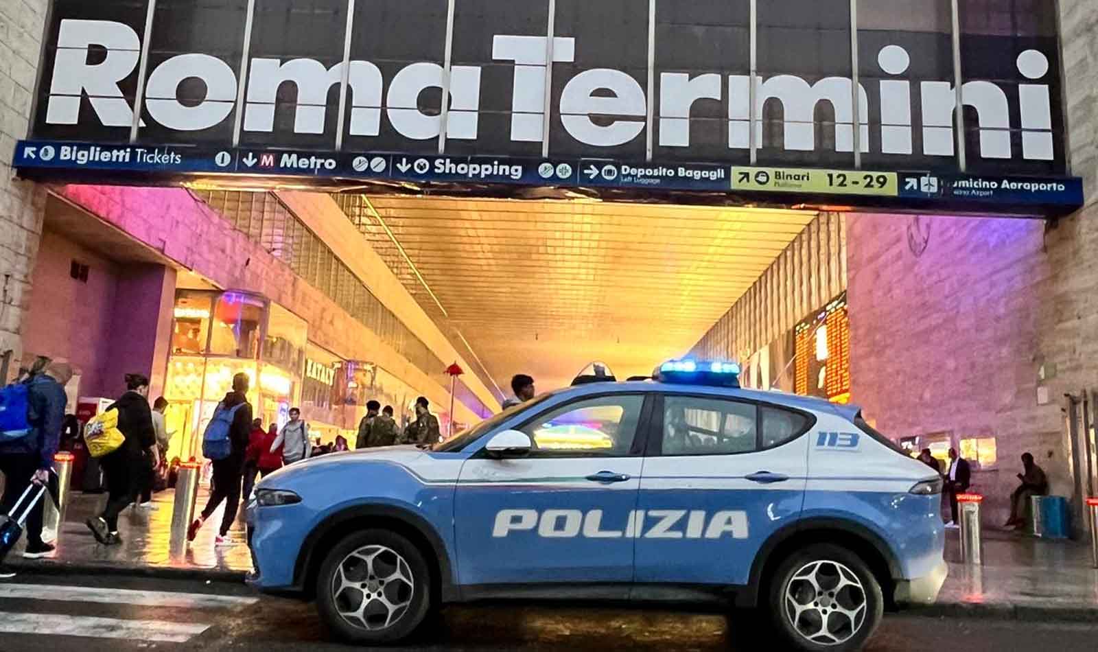 Roma, Polizia Stazione Termini