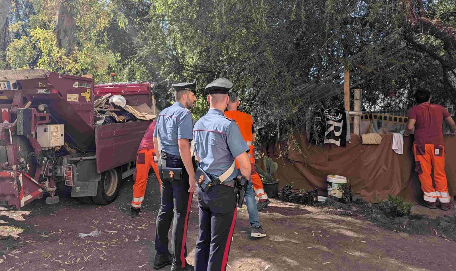 Roma, bonifica Colle Oppio
