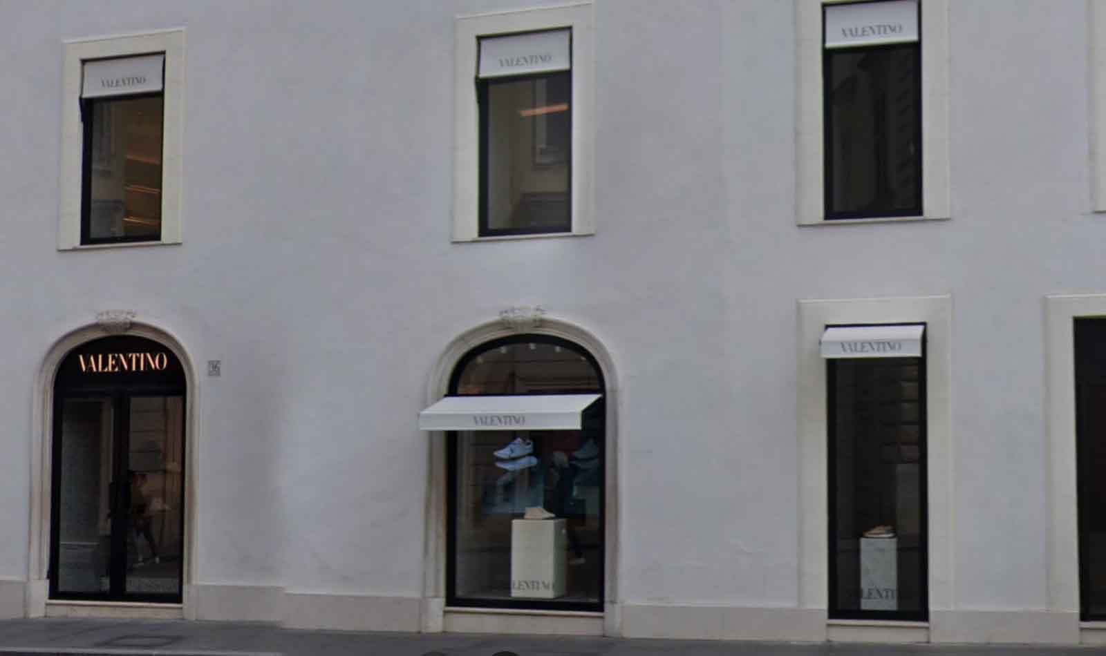Roma, boutique Valentino piazza di Spagna
