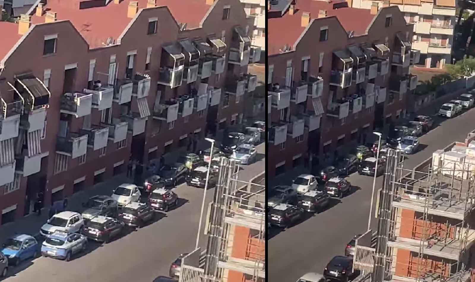 Roma, censimento in via Eudo Giulioli
