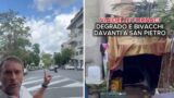Roma, degrado in via delle Fornaci: la vergogna nascosta a due passi dal Vaticano