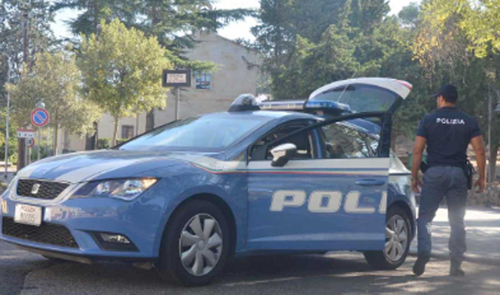 Polizia di Stato in azione a Roma