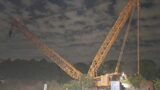 Roma, gru al lavoro per installare il nuovo ponte Rocco: metro B chiusa per tre giorni