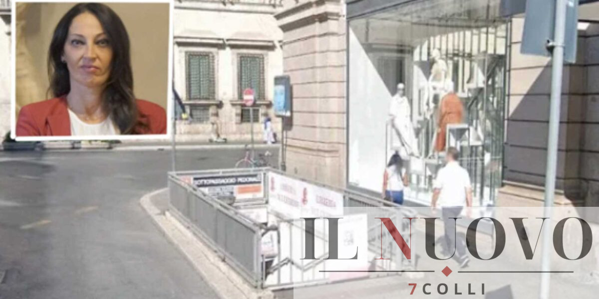 Roma, sullo sfondo un sottopasso, in primo piano la presidente del consiglio comunale Svetlana Celli, prima firmataria della nuova proposta di sconto