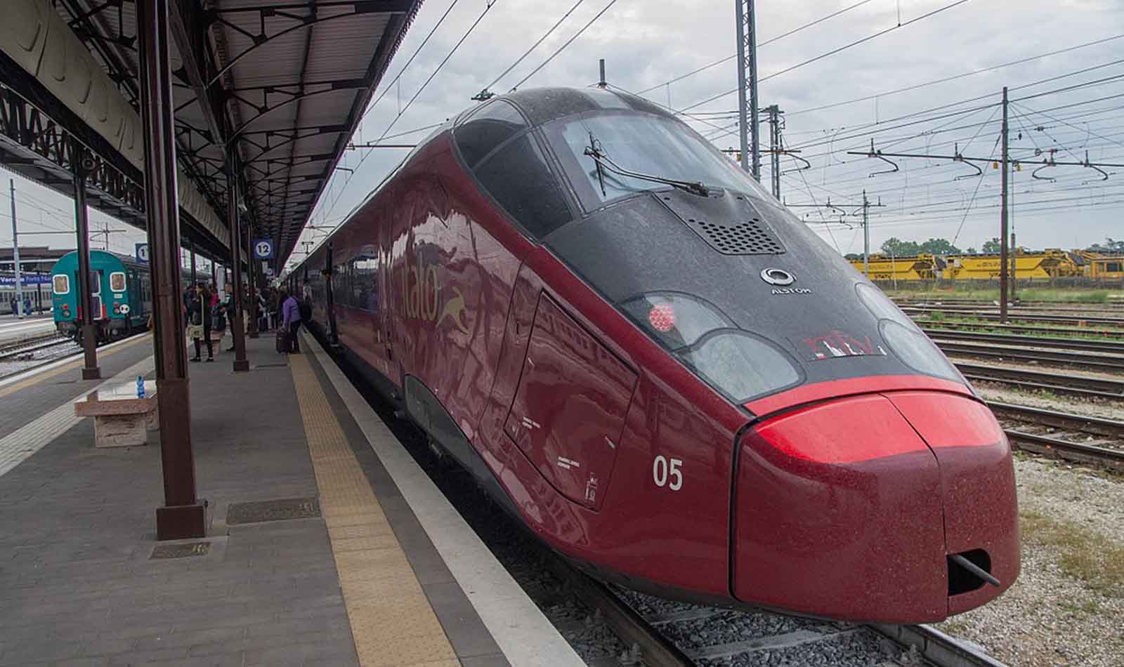 Roma, stazione treno Italo