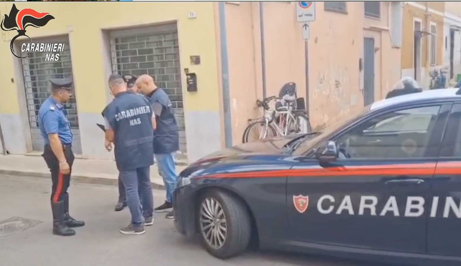Carabinieri Nas in azione a Terracina
