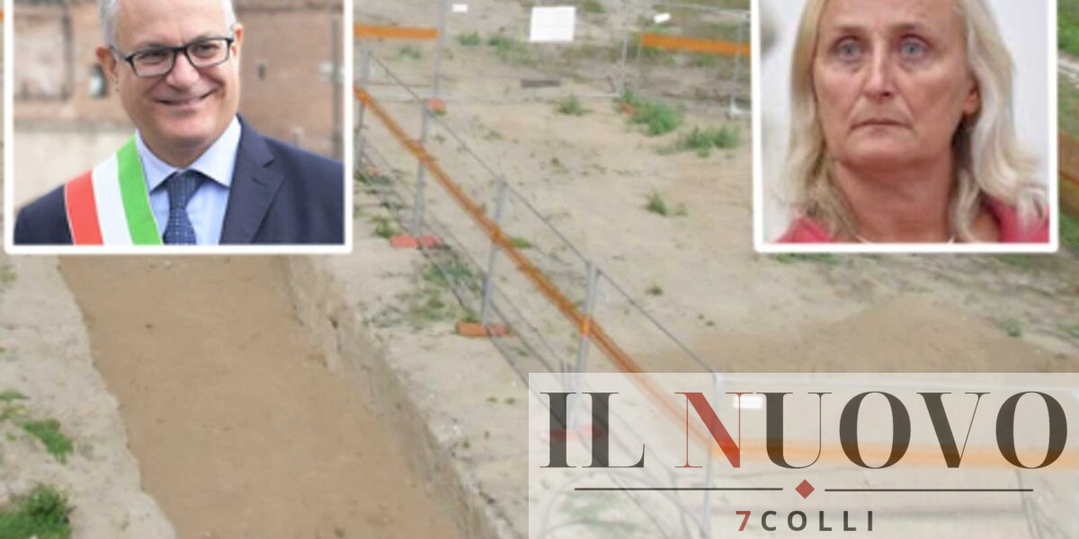 Roma, Tiberis, la ex spiaggia sul Tevere, foto comune di Roma, in primo piano il sindaco Gualtieri e l'assessore Sabrina Alfonsi