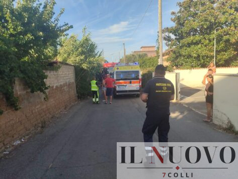 Incendio via Canale Tor San Lorenzo
