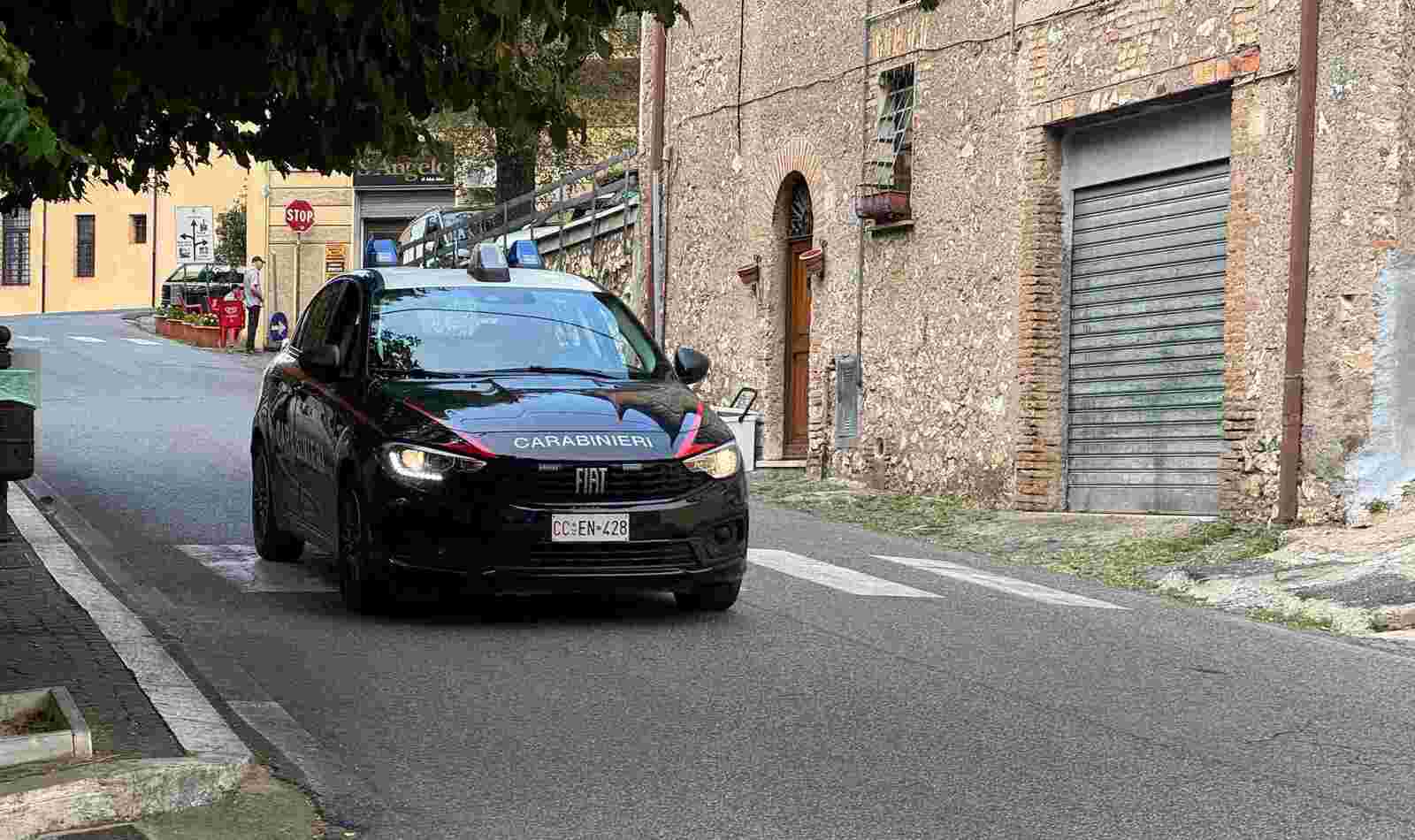 Carabinieri a Marcellina