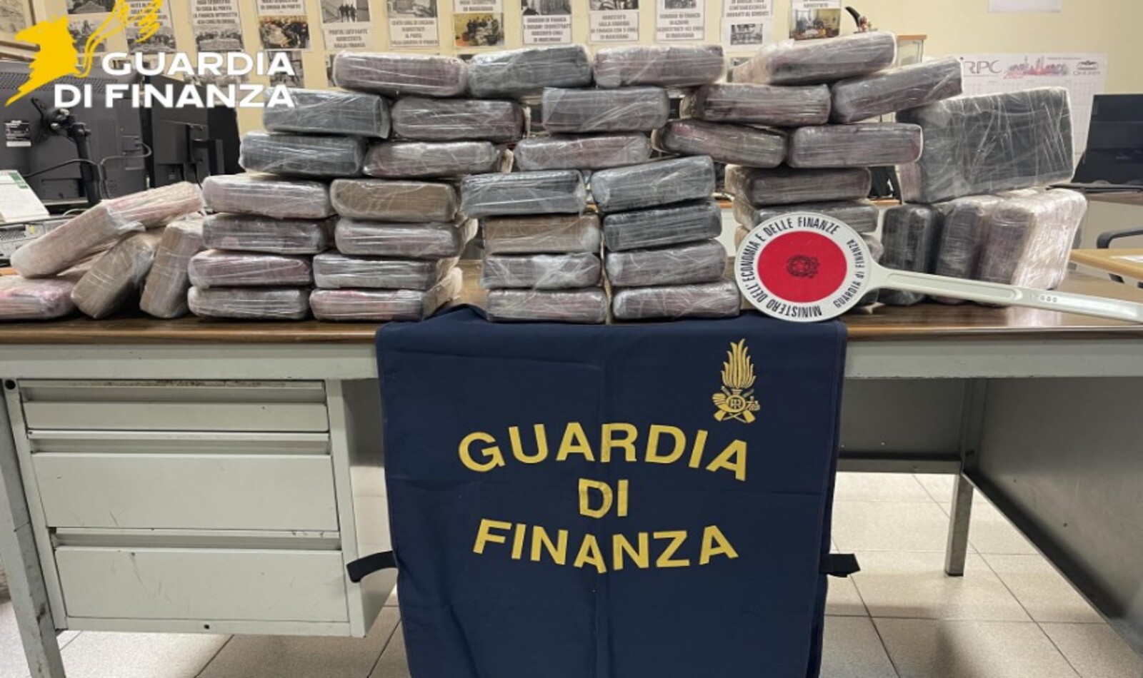 Cocaina sequestrata a Civitavecchia
