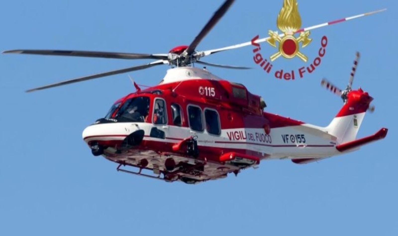 elicottero vigili del fuoco