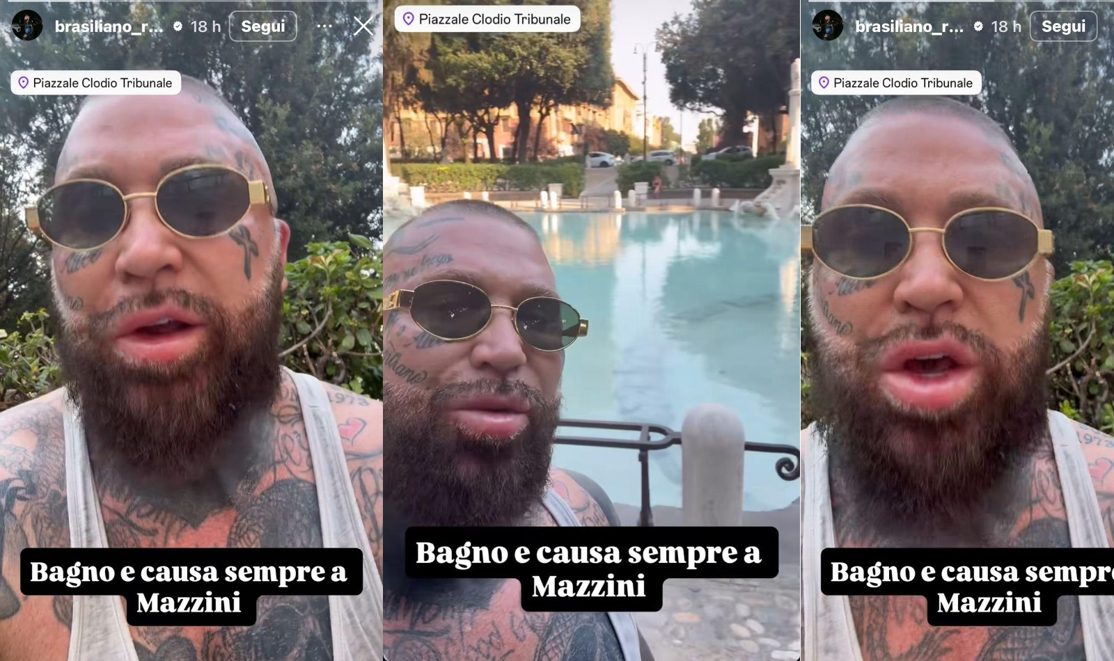 il brasiliano a piazzale clodio