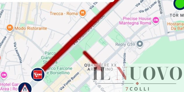 Incidente sulla Colombo 