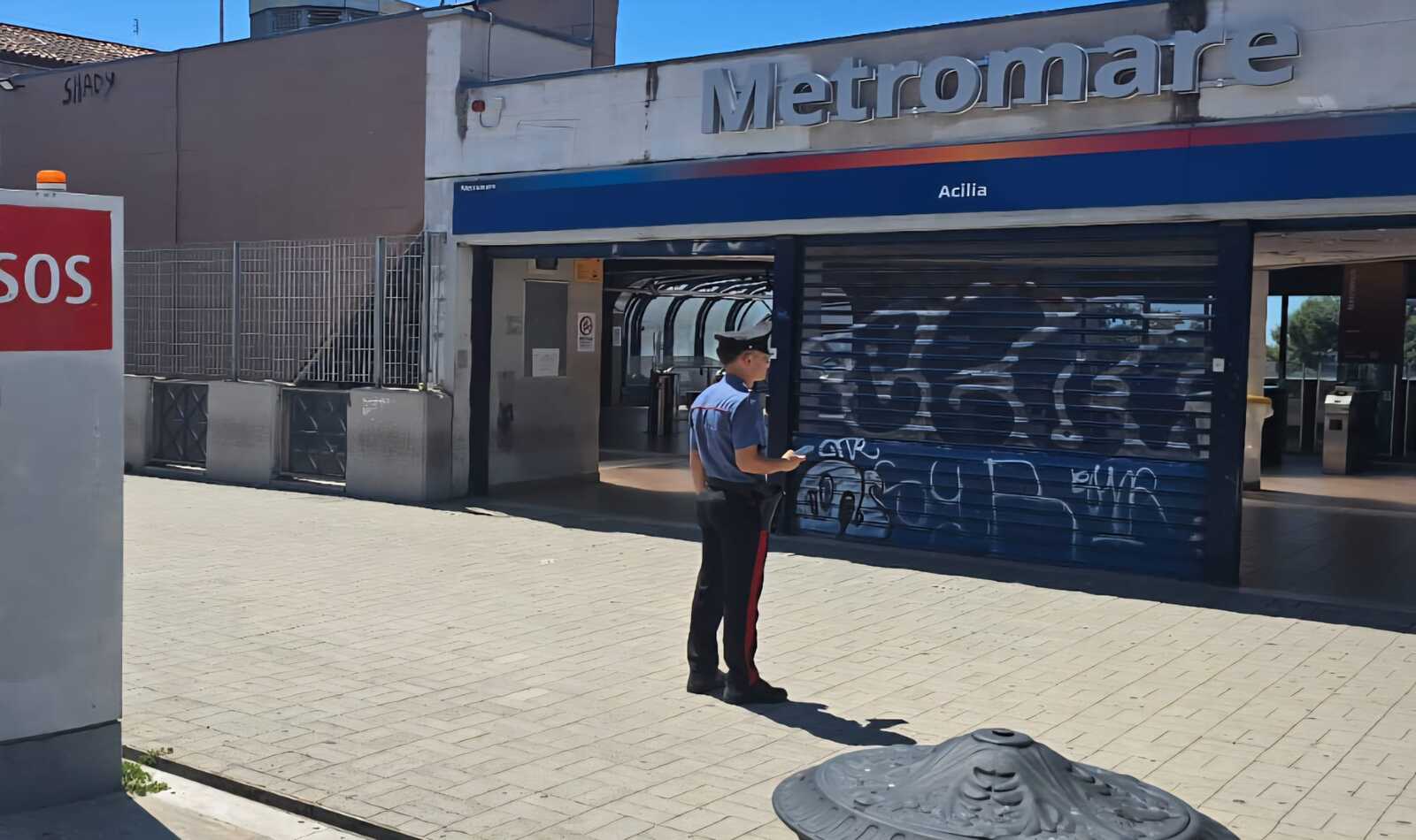 Allarme bomba metromare