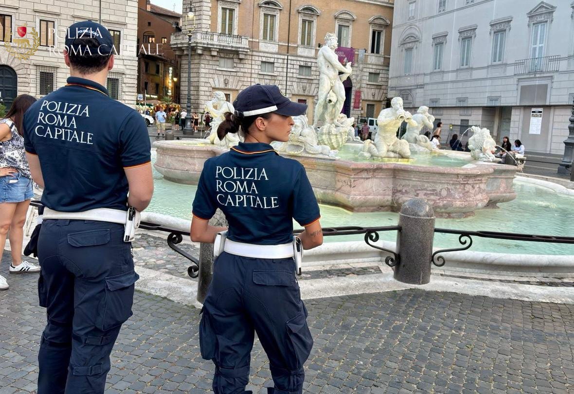 polizia locale piazza di spagna