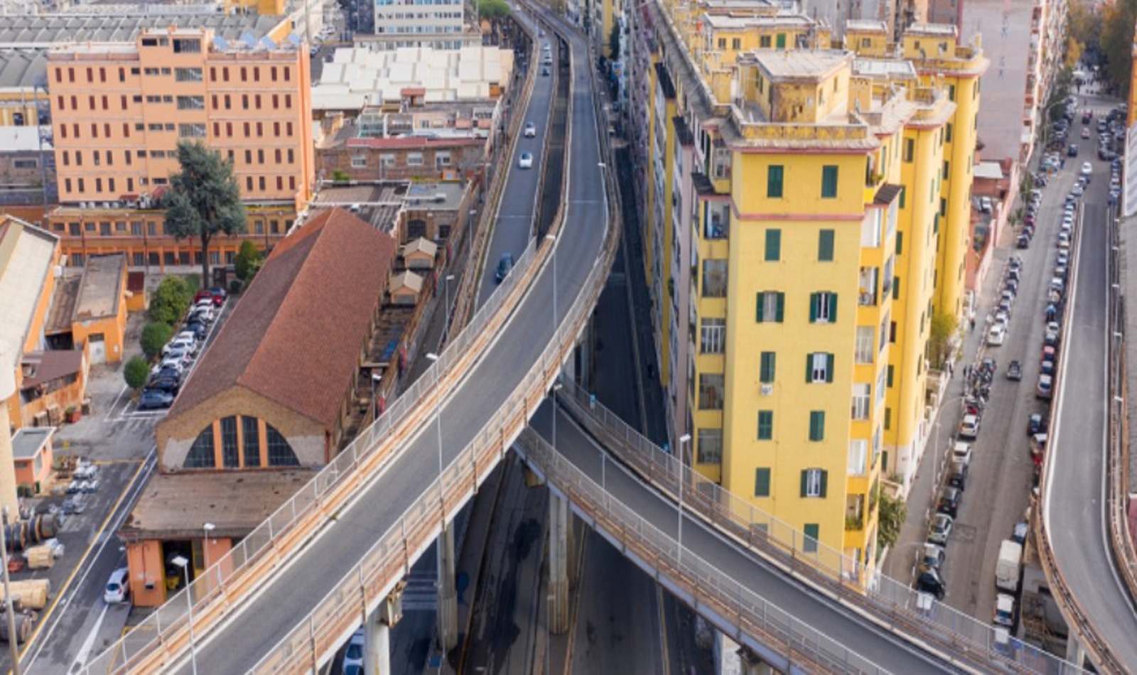 Lavori sulla tangenziale Roma Est